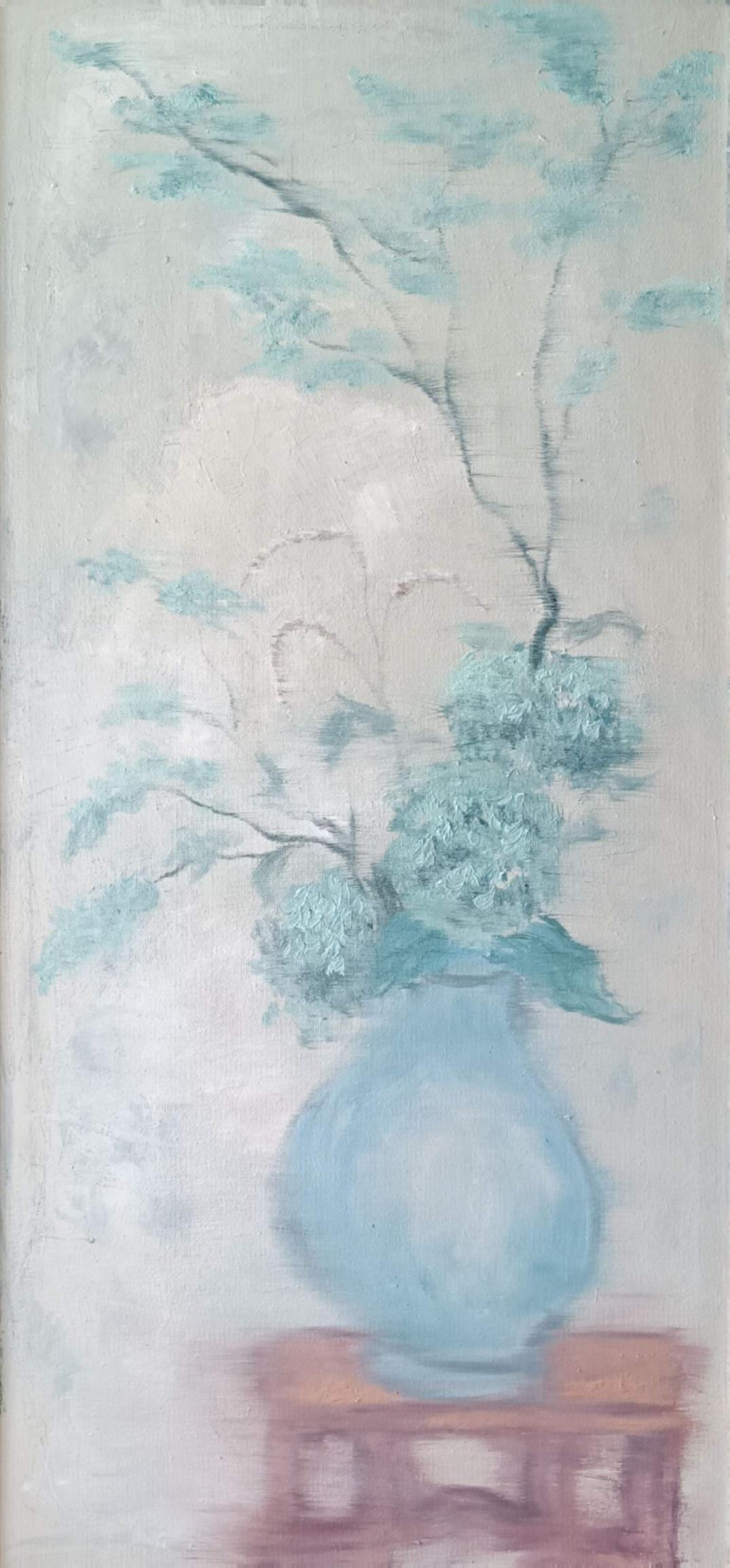  喧嚣世界里的静谧花园：一位艺术家如何用画笔构建心灵的避风港 书画藏品