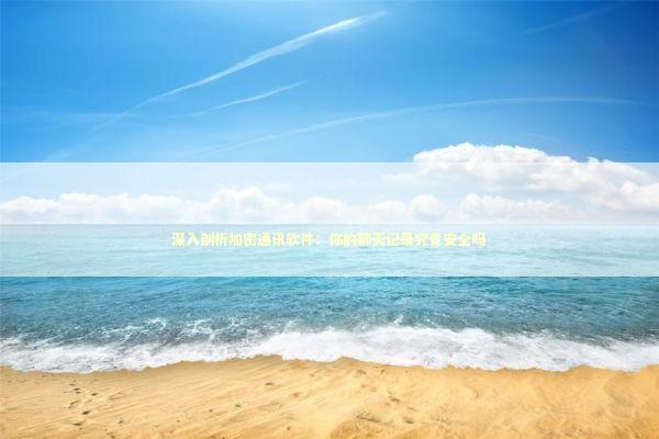 深入剖析加密通讯软件：你的聊天记录究竟安全吗 IT技术