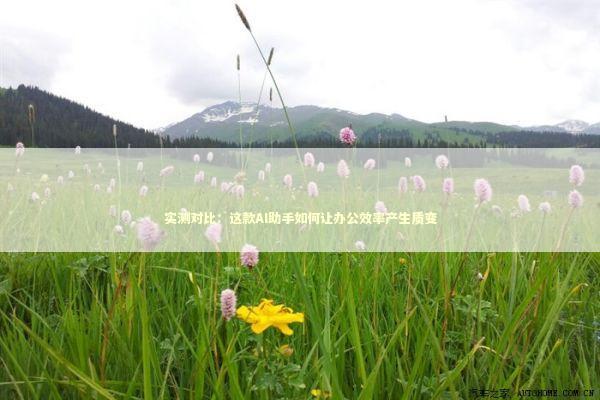 实测对比：这款AI助手如何让办公效率产生质变 IT技术